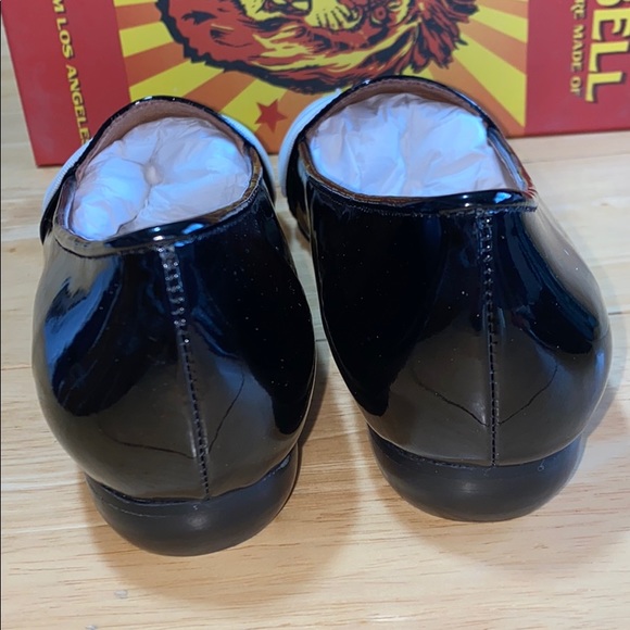 NIB JEFFREY CAMPBELL MASQUE BLACK PATENT SHOES - Picture 7 of 12